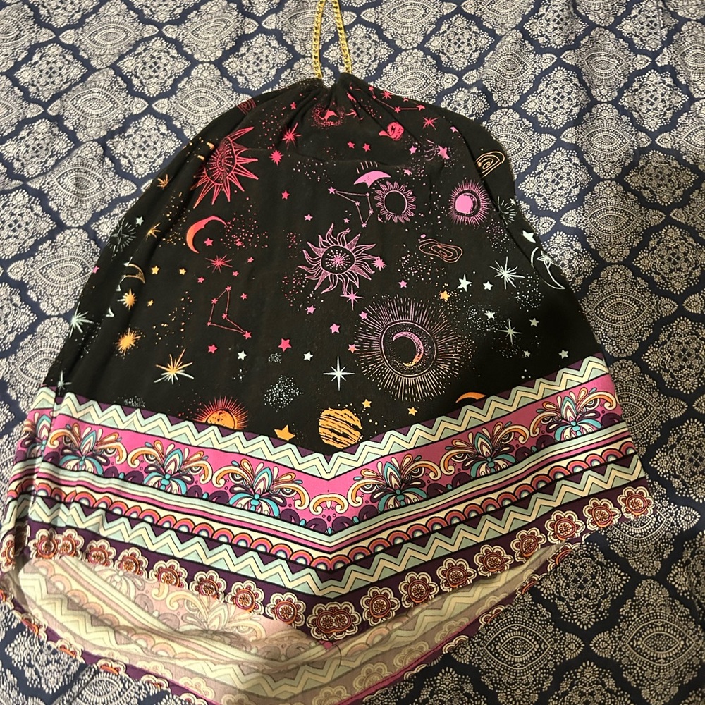 No Boundaries Cosmic Black Skirt